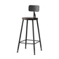 Industrial Style Bar Set 1/3 Pieces Solid Wood Rectangle Pub Dining Set for Indoor Clearhalo 'Bar Furniture' 'furn' 'furn_home_bar_bar_sets' 'Furniture' 'Home Bars & Bar Sets' 'home_bar_bar_sets' 'Kitchen & Dining Furniture' 1200x1200_a37e97d8-16a8-46e0-a0fb-78de031b2bc9