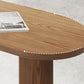 Double Pedestal Counter Height Dining Table Brown Counter Wine Table Clearhalo 'Bar Furniture' 'Bar Tables' 'bar_tables' 'furn' 'furn_bar_tables' 'Furniture' 'Kitchen & Dining Furniture' 1200x1200_a3836154-9776-405e-b672-440a0eea879f