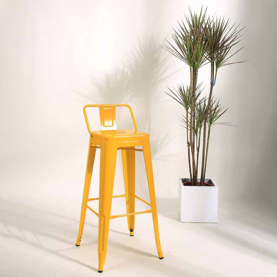 Industrial Bar and Counter Stool Metal Square Stool with 4 Legs Clearhalo 'Bar Furniture' 'Bar Stools' 'bar_stools' 'furn' 'furn_bar_stools' 'Furniture' 'furniture_bar_stools' 'Kitchen & Dining Furniture' 1200x1200_a383adad-6d46-465a-a070-2c60461702cf