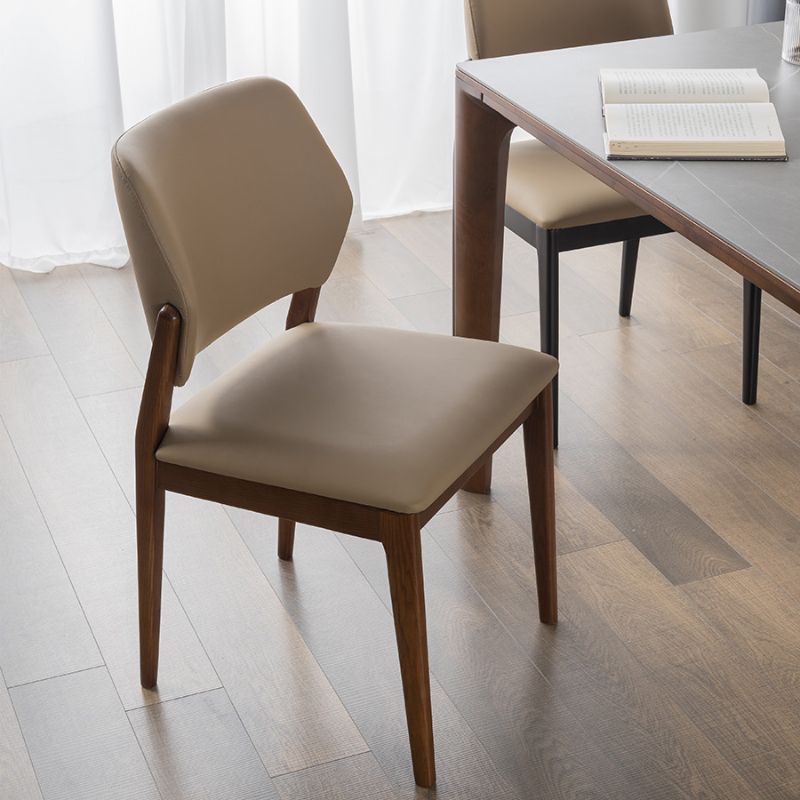 Sedia a braccio imbottita industriale Casa in legno massiccio