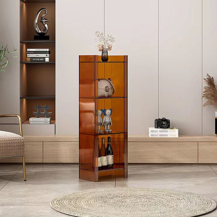 Scandinavian Style Shelf Bookcase Acrylic Closed Back Bookshelf for Home Office Clearhalo 'Bookcases' 'furn' 'furn_bookcases' 'Furniture' 'furniture_bookcases' 'Office Furniture' 1200x1200_a38733a6-130c-42e9-9213-8cec86ff79ef