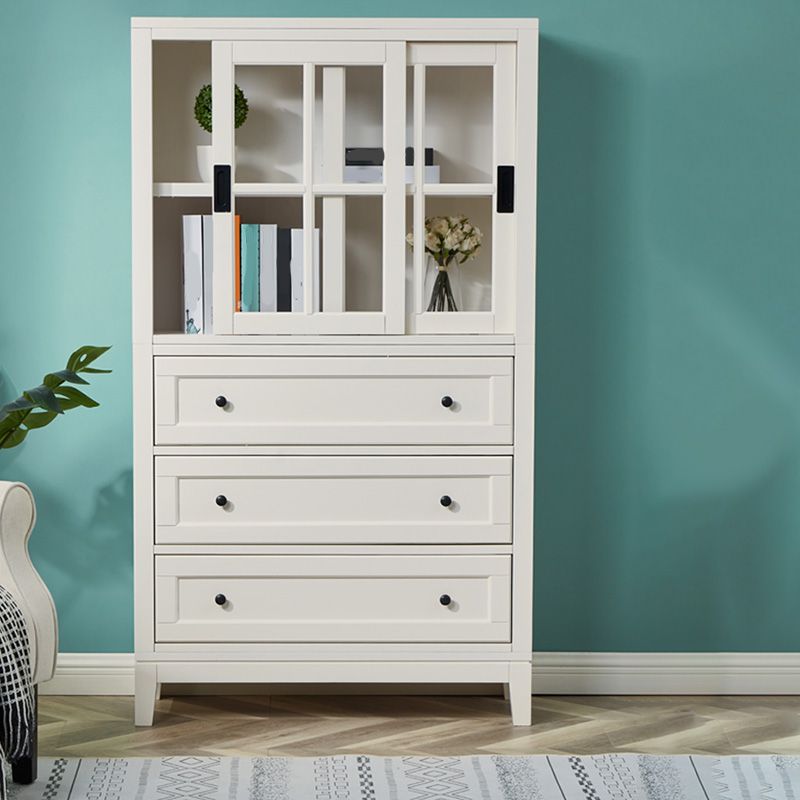 Solid Wood Dining Server Contemporary Buffet Server voor eetkamer