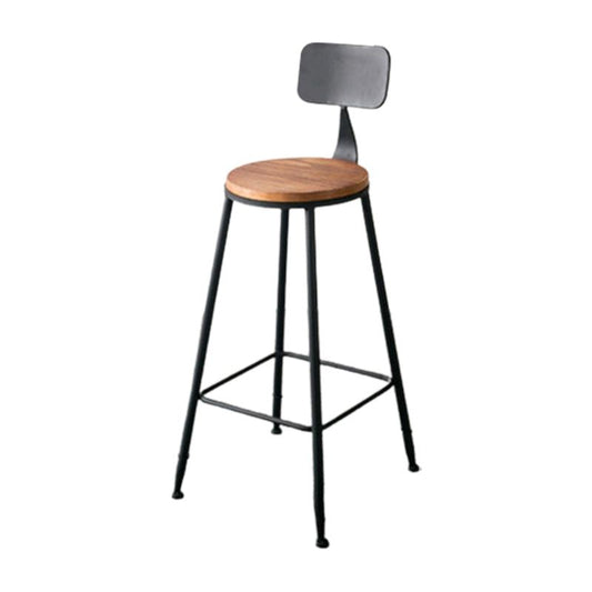 Tavolo da bar in stile moderno set 1/7 pezzi Raccongo in legno rettangolo con sgabelli