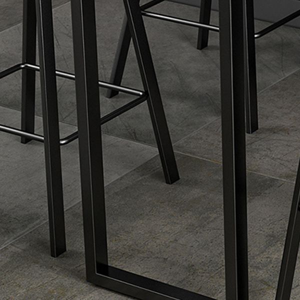 Industrial Rectangle Bar Table Set 1/2/3/5 Pieces Stone Counter Table for Indoor Clearhalo 'Bar Furniture' 'furn' 'furn_home_bar_bar_sets' 'Furniture' 'Home Bars & Bar Sets' 'home_bar_bar_sets' 'Kitchen & Dining Furniture' 1200x1200_a38f8703-b31b-4644-ba8f-60050c1e1aea
