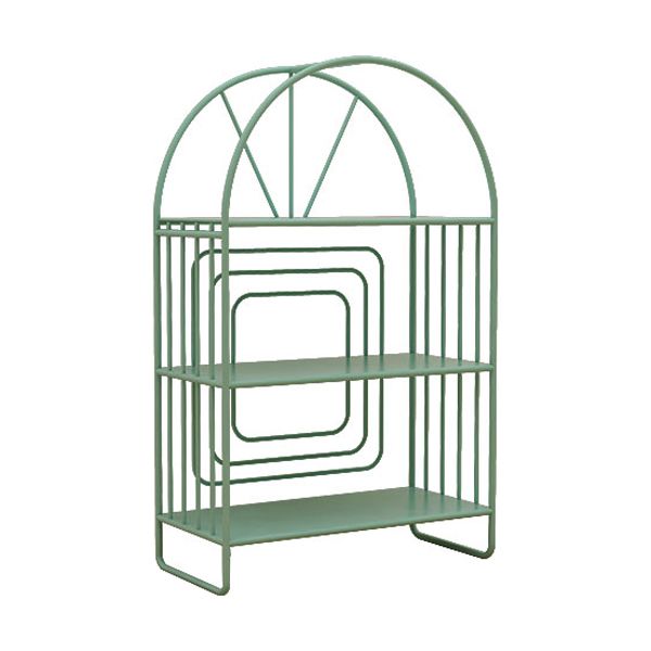 Scandinavische metalen standaard boekenplank open back -boekenkast met planken