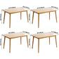 Oak Solid Wood Dining Table Simple Style Rectangle Dining Site Table with 4 Legs Clearhalo ' dining_table' 'Dining Tables & Seating' 'Dining Tables' 'furn' 'furn_dining_table' 'Furniture' 'furniture_dining_table' 'Kitchen & Dining Furniture' 'kitchen&dining_furn' 'kitchen' 'kitchen_dining_table' 1200x1200_a3956bc8-1805-4b68-80ef-dca8529ff077