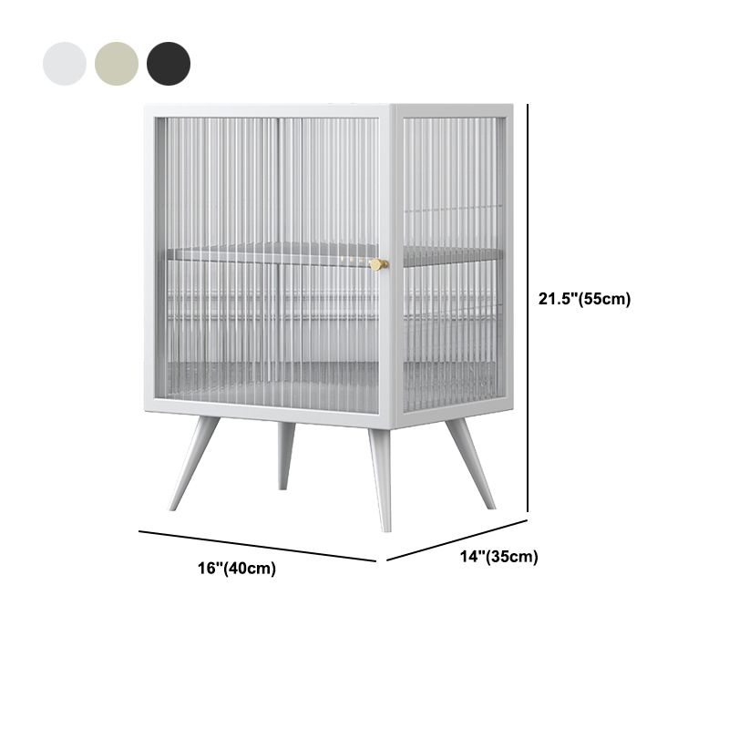 Las puertas modernas incluían la mesita de noche de metal de la cama con las piernas para el dormitorio