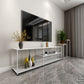 Industrial Metal TV Stand Console Open Storage TV Media Stand for Living Room Clearhalo 'furn' 'furn_tv_stands_entertainment_centers' 'Furniture' 'Living Room Furniture' 'TV Stands & Entertainment Centers' 'TV Stands & Media Storage Furniture' 'tv_stands_entertainment_centers' 1200x1200_a3972f07-0e28-4b7f-a90f-2807476e2d96
