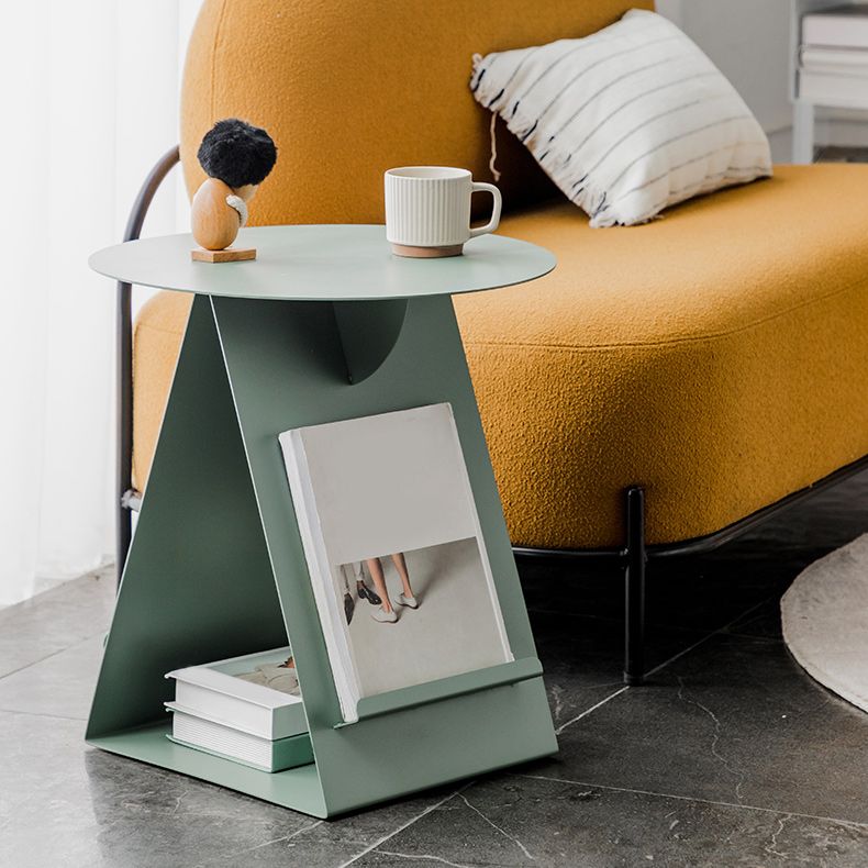 Mesa de metal de la tabla final abstracta de mediados de siglo MESTERA MEDIA PARA SOFA