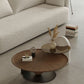 Modern Wood Coffee Table Round Nesting Coffee Table Set for Living Room Clearhalo 'Coffee & Accent Tables' 'Coffee Tables' 'coffee_tables' 'furn' 'furn_coffee_tables' 'Furniture' 'Living Room Furniture' 1200x1200_a39ac243-00c2-40a0-8b95-e8febd93ac08