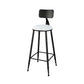 Modern Rectangle Bar Table Set 1/3 Pcs Black and Gold Metal Frame Bar Table and Stools Clearhalo 'Bar Furniture' 'furn' 'furn_home_bar_bar_sets' 'Furniture' 'Home Bars & Bar Sets' 'home_bar_bar_sets' 'Kitchen & Dining Furniture' 1200x1200_a3a3e496-e3d8-422a-a6f9-8fc4105f49d5