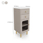 Glam Combo – commode de rangement verticale en pierre, commode pour chambre à coucher