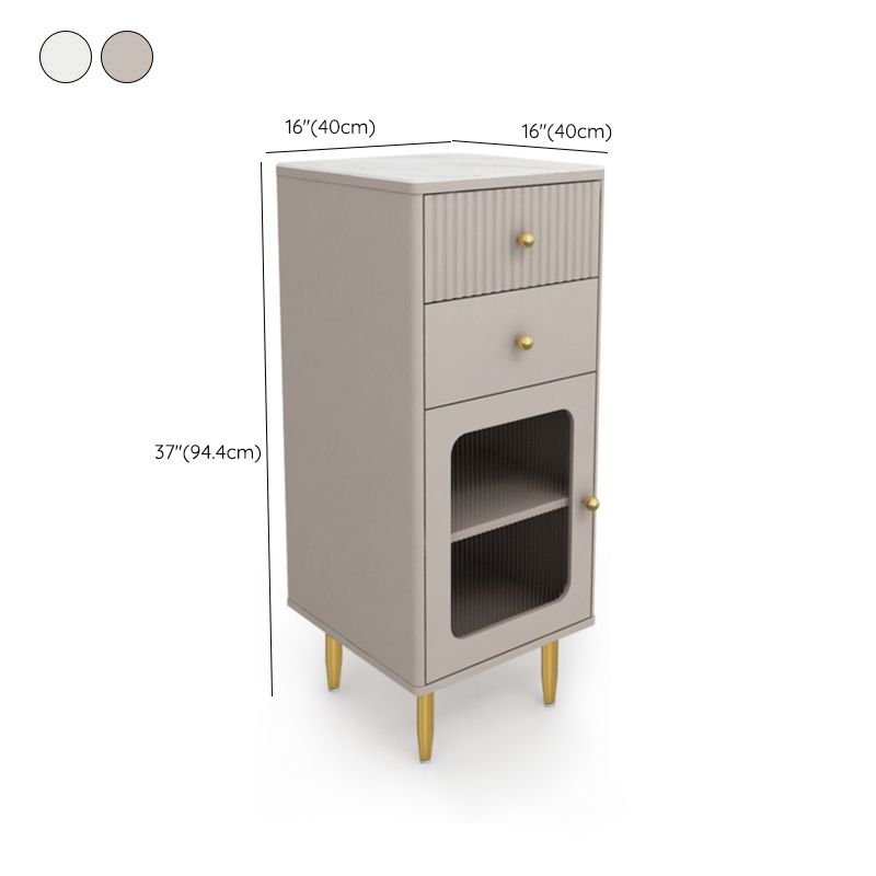Glam Combo – commode de rangement verticale en pierre, commode pour chambre à coucher