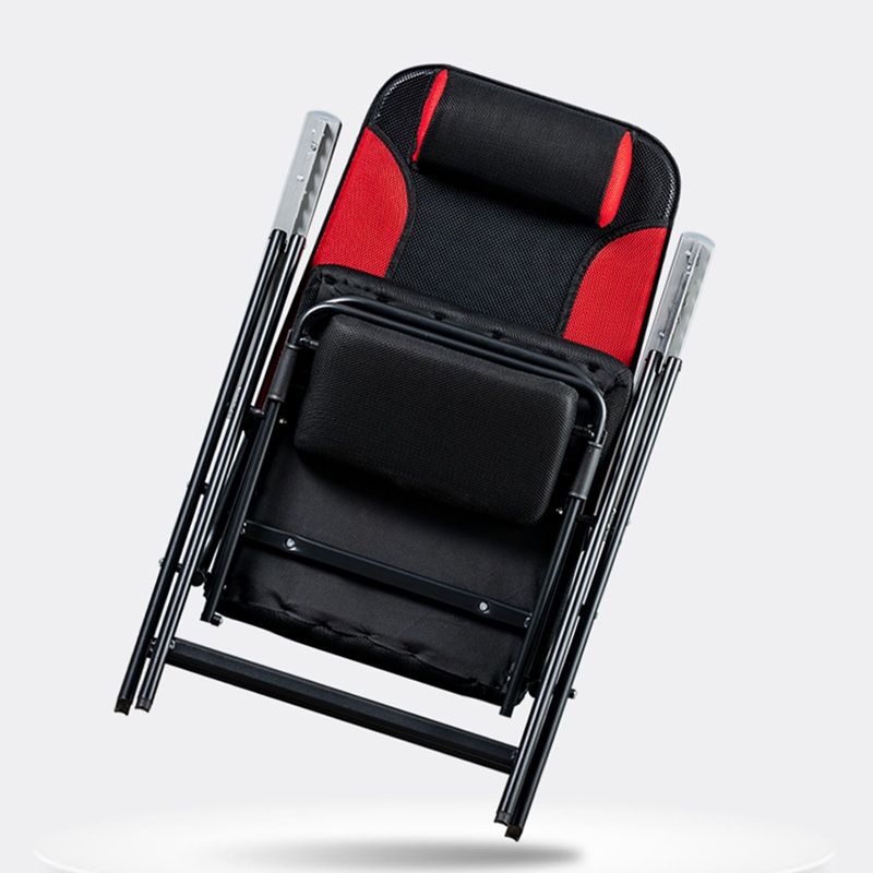 Standard manuale di reclinabile singolo in metallo contemporaneo con braccio