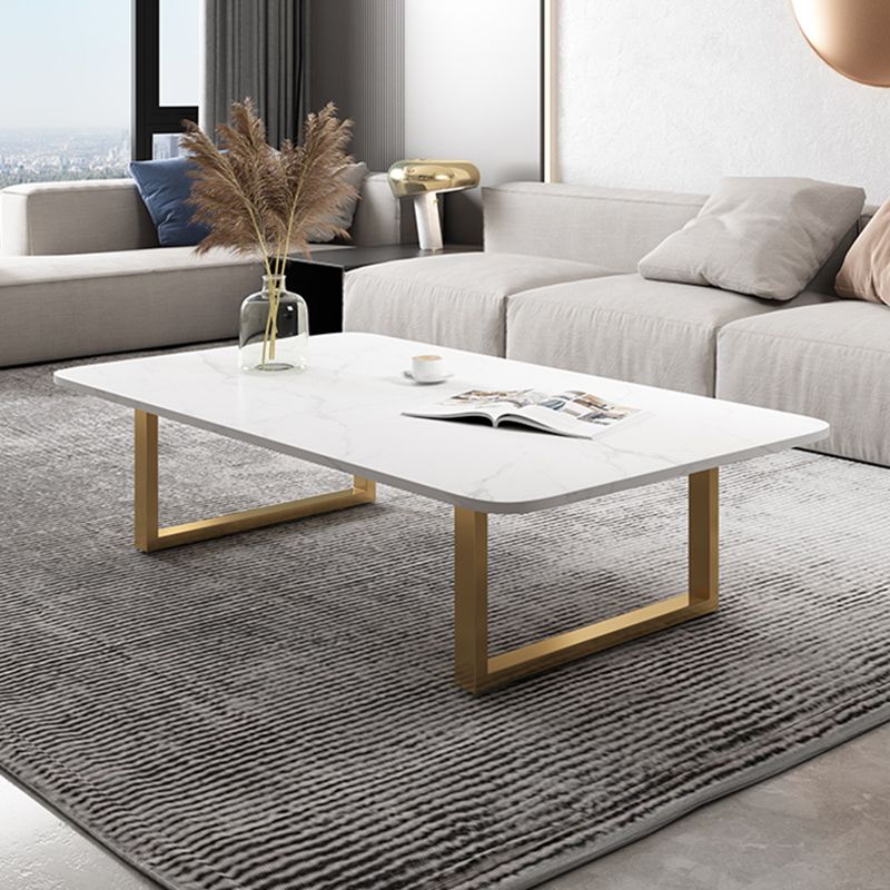 Glam Frame Coffee Table Rectangle Slate Top Coffee Cocktail Table Clearhalo 'Coffee & Accent Tables' 'Coffee Tables' 'coffee_tables' 'furn' 'furn_coffee_tables' 'Furniture' 'Living Room Furniture' 1200x1200_a3a6366e-d774-4e1c-b3dd-e90aaf328e62