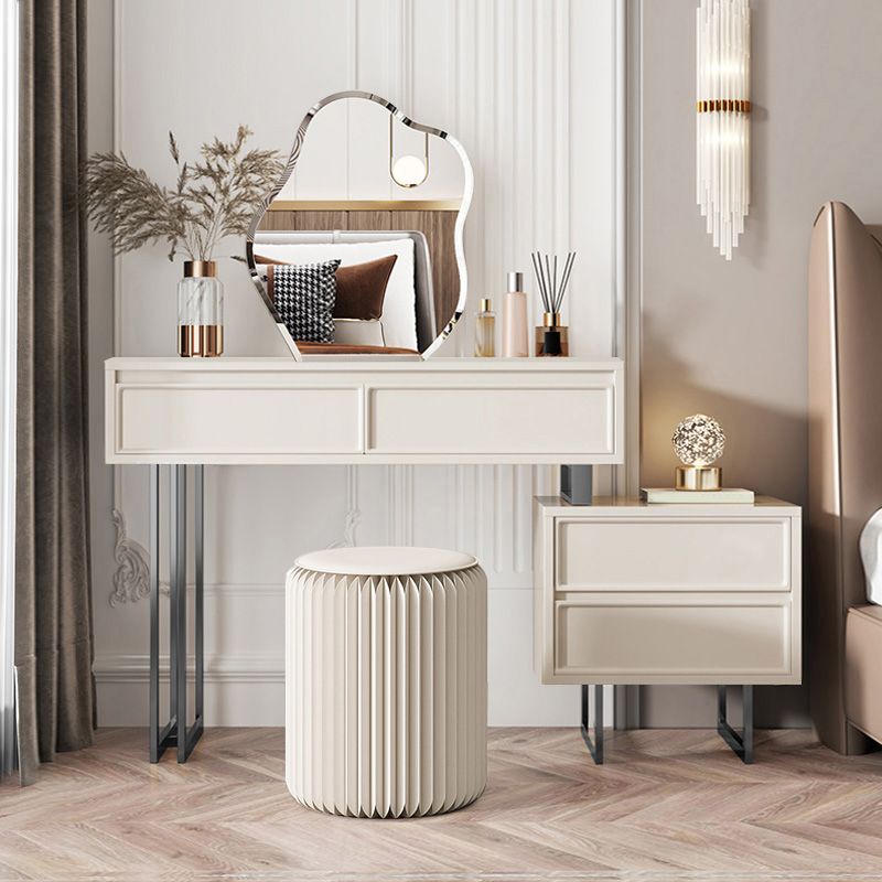 Tavolo da toeletta per vanity per trucco contemporaneo 4 cassetti