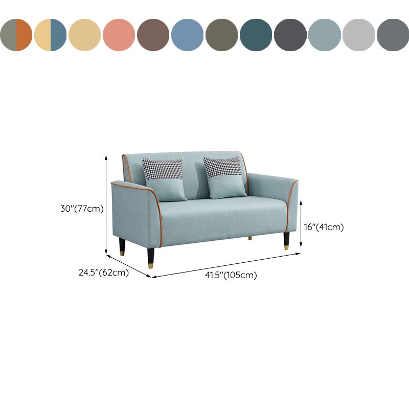 Pillows Included Standard Sofa Stain Resistant Settee with Leg Clearhalo 'furn' 'furn_sofas' 'Furniture' 'Living Room Furniture' 'Sofa' 'sofas' 1200x1200_a3a90c48-de1f-45a3-b871-f49d0a98fc5d