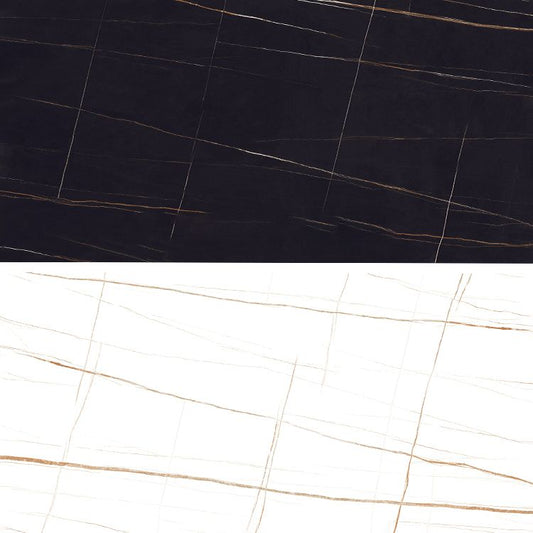 Stone Top Dining Table Contemporary Dining Table with 4 Legs