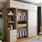 Engineered houten moderne garderobe kast schuifgarderobe armoire