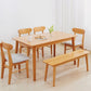 Rectangle Solid Wood Dining Table Modern Beech Wood Table in Nature with 4 Legs Clearhalo ' dining_table' 'Dining Tables & Seating' 'Dining Tables' 'furn' 'furn_dining_table' 'Furniture' 'furniture_dining_table' 'Kitchen & Dining Furniture' 'kitchen&dining_furn' 'kitchen' 'kitchen_dining_table' 1200x1200_a3aab35e-2dfc-46fe-81c1-e311864d7f43