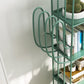 Modern Style Bookshelf Standard Closed Back Metal Home Bookcase