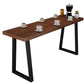 Industrial Style Bistro Bar Table Rectangle Solid Wood Bar Table Clearhalo 'Bar Furniture' 'Bar Tables' 'bar_tables' 'furn' 'furn_bar_tables' 'Furniture' 'Kitchen & Dining Furniture' 1200x1200_a3b048a0-6474-4b48-bc9c-e700101a3432