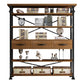 Industrial Style Bookshelf Open Shelf Bookcase with Drawer Storage Clearhalo 'Bookcases' 'furn' 'furn_bookcases' 'Furniture' 'furniture_bookcases' 'kitchen' 'kitchen_bookcases' 'Living Room Furniture' 'Office Furniture' 1200x1200_a3b0c87e-4344-4e47-bf1b-e7dd53921c67