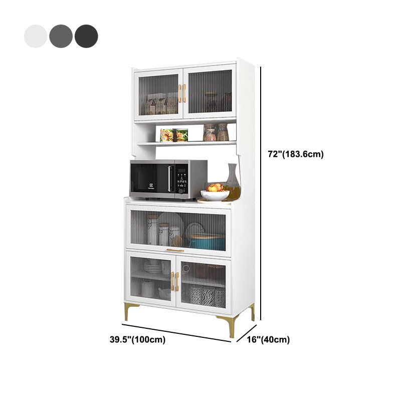 Glamour open opslagbilebord steen en houten dressoir voor woonkamer