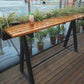 Modern Wood Bar Table with Rectangle Table Top Trestle Table with 42-inch Height Clearhalo 'Bar Furniture' 'Bar Tables' 'bar_tables' 'furn' 'furn_bar_tables' 'Furniture' 'furniture_bar_tables' 'Kitchen & Dining Furniture' 1200x1200_a3b72202-3500-4851-8a5d-501d3b9a7948