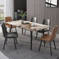 Modern Rectangle Dining Table Sintered Stone 4 Legs Table for Dining Room Clearhalo 'Dining Tables & Seating' 'Dining Tables' 'dining_table' 'furn' 'furn_dining_table' 'Furniture' 'Kitchen & Dining Furniture' 1200x1200_a3b9b2c9-8c76-416b-84af-5cff7c4237ac