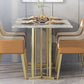 Traditional Luxury Stone Furniture Rectangle Double Pedestal Dining Table Clearhalo ' dining_table' 'Dining Tables & Seating' 'Dining Tables' 'furn' 'furn_dining_table' 'Furniture' 'furniture_dining_table' 'Kitchen & Dining Furniture' 'kitchen&dining_furn' 'kitchen' 'kitchen_dining_table' 1200x1200_a3b9bc67-e70e-44e0-a208-2d186b99f1ca