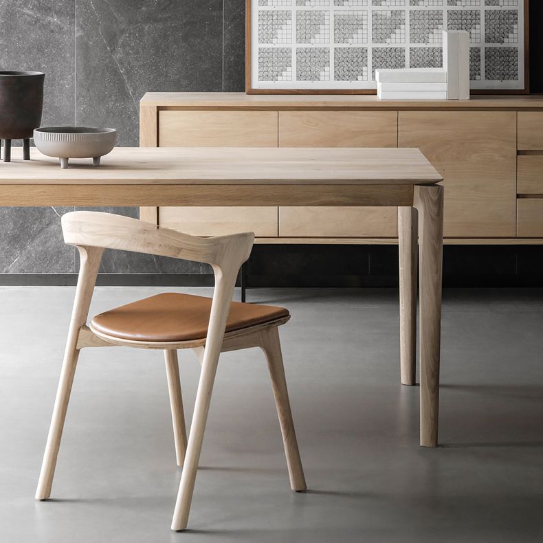 Rectangle Kitchen Dining Table Pine Solid Wood Table Modern with 4 Legs Clearhalo ' dining_table' 'Dining Tables & Seating' 'Dining Tables' 'furn' 'furn_dining_table' 'Furniture' 'furniture_dining_table' 'Kitchen & Dining Furniture' 'kitchen&dining_furn' 'kitchen' 'kitchen_dining_table' 1200x1200_a3baa3ed-1a3d-4cad-8130-e8f6fc009473