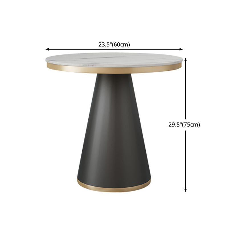 Sintered Stone Top Dining Table Traditional Luxury Dining Table with Metal Frame Clearhalo ' dining_table' 'Dining Tables & Seating' 'Dining Tables' 'furn' 'furn_dining_table' 'Furniture' 'furniture_dining_table' 'Kitchen & Dining Furniture' 'kitchen&dining_furn' 'kitchen' 'kitchen_dining_table' 1200x1200_a3bafe20-b9a6-4980-a1ed-68d7eaedbdcc