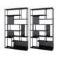 Modern Style Metal Bookshelf Open Etagere Shelf Bookcase for Office Clearhalo 'Bookcases' 'Furniture' 'furniture_bookcases' 'kitchen' 'kitchen_bookcases' 'Living Room Furniture' 'Office Furniture' 1200x1200_a3bc8f06-2737-463e-8bc5-3a009b947ce7