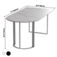 Contemporary Dining Table Sintered Stone Table with Sled Base for Dining Clearhalo ' dining_table' 'Dining Tables & Seating' 'Dining Tables' 'furn' 'furn_dining_table' 'Furniture' 'furniture_dining_table' 'Kitchen & Dining Furniture' 'kitchen&dining_furn' 'kitchen' 'kitchen_dining_table' 1200x1200_a3bda4b4-6e4a-4df5-a3dd-d235f2311b9d