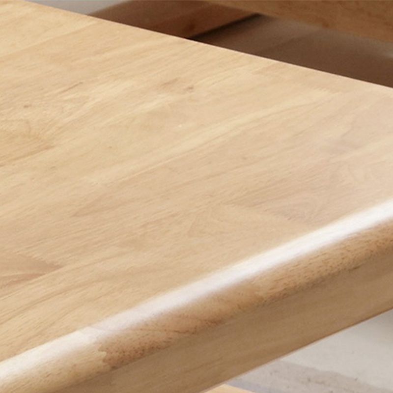 Modern 4 Legs with Storage Drawers Rectangular Single Coffee Table Clearhalo 'Coffee & Accent Tables' 'Coffee Tables' 'coffee_tables' 'furn' 'furn_coffee_tables' 'Furniture' 'Living Room Furniture' 1200x1200_a3bf1cf2-4edb-4ba2-aa8c-9e8a3d4c029d