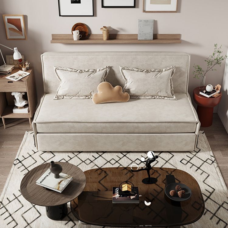 Pillow Included Sofa Futon Armless Cushion Back Sleeper Sofa Clearhalo 'furn' 'furn_futons' 'Furniture' 'Futons & Daybeds' 'Futons' 'Living Room Furniture' 1200x1200_a3c11274-72c8-49b1-88a3-fc343be1f8e8