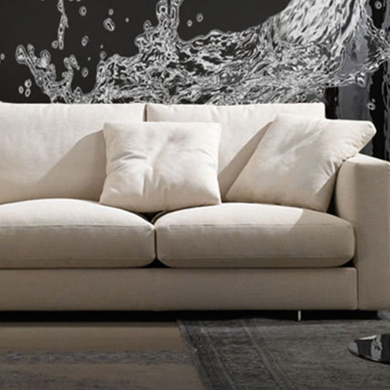 Modern Style Pillow Armrest Latex Seat Filled with Cotton & Imitation Leather Sofa Clearhalo 'furn' 'furn_sofas' 'Furniture' 'furniture_sofas' 'kitchen' 'kitchen_sofas' 'Living Room Furniture' 'Sofa' 'sofas' 1200x1200_a3c19d0d-df2c-4883-88c7-48fd014a24f1