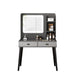 Modern 15.7" Wide Make-up Vanity with Drawer Modern Style Wooden Makeup Table