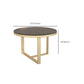 Contemporary Coffee Table Pedestal Slate Coffee Cocktail Table Clearhalo 'Coffee & Accent Tables' 'Coffee Tables' 'coffee_tables' 'furn' 'furn_coffee_tables' 'Furniture' 'Living Room Furniture' 1200x1200_a3c9b709-cf58-47f1-ba9b-863c2056bdf2