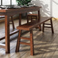 9.8 Inch Wide Contemporary Seating Bench Solid Wood Pine Bench Clearhalo 'Benches' 'Chairs & Seating' 'furn' 'furn_benches' 'Furniture' 'Living Room Furniture' 1200x1200_a3cc0aed-a710-4a83-b9ce-f2e3f7d0ffce