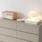 15.6-inch Width Contemporary Storage Chest Stone Dresser with 8 Drawers