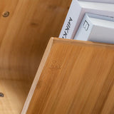 Modern Open Back Bookshelf Etagere Bamboo Bookcase for Home Office Clearhalo 'Bookcases' 'furn' 'furn_bookcases' 'Furniture' 'Office Furniture' 1200x1200_a3cf10fa-6958-44ce-abf0-883c37e8d246