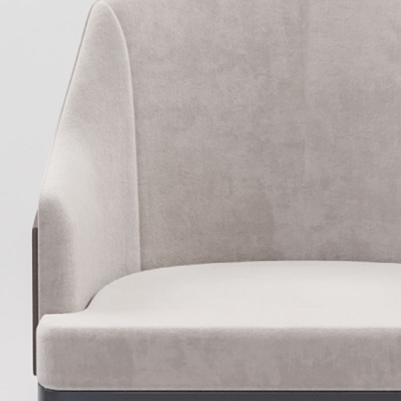 Faux Leather Dining Chairs Glam Style Parsons Arm Chair for Dining Room Clearhalo 'Dining Chairs' 'Dining Tables & Seating' 'dining_chair' 'furn' 'furn_dining_chair' 'Furniture' 'Kitchen & Dining Furniture' 1200x1200_a3cf167b-fec3-447f-a6e9-c8dd51c37efc