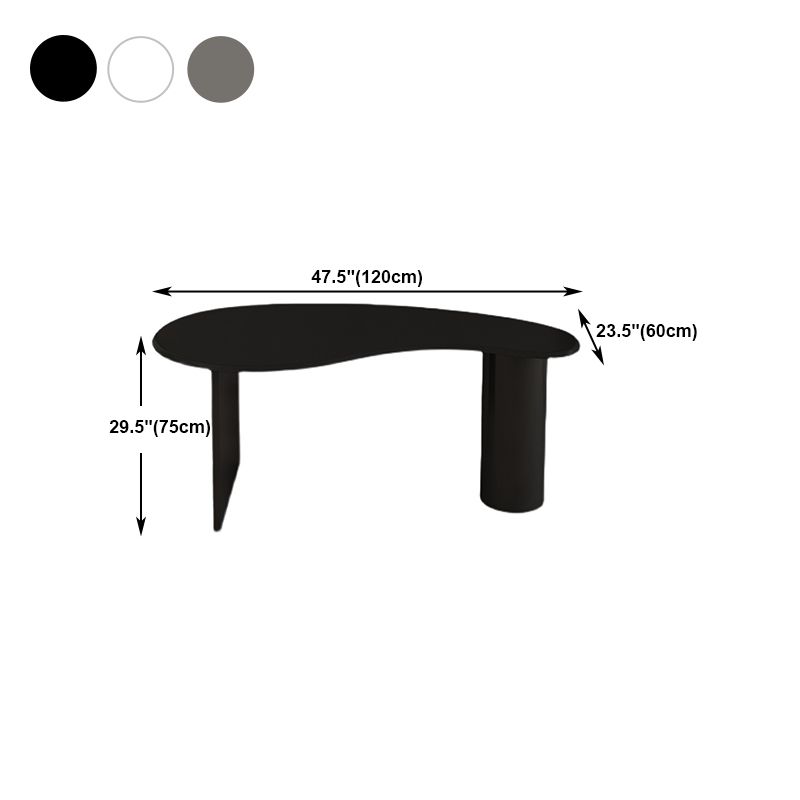 Home Office Writing Desk Industrial Style Solid Wood Office Desk Clearhalo 'furn' 'furn_office_desk' 'Furniture' 'furniture_office_desk' 'Office Desks' 'Office Furniture' 'office_desk' 1200x1200_a3d011ca-e00a-4904-b4a8-8d7046e4f20f