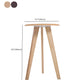 Contemporary Wooden Cocktail Table Round / Square / Triangle Top Coffee Table Clearhalo 'Coffee & Accent Tables' 'Coffee Tables' 'coffee_tables' 'furn' 'furn_coffee_tables' 'Furniture' 'Living Room Furniture' 1200x1200_a3d16968-8bf0-4fd7-873d-373f2f37c8b5
