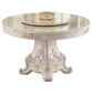 Solid Wood Victorian Round Table White Marble Top Table with Pedestal Clearhalo ' dining_table' 'Dining Tables & Seating' 'Dining Tables' 'furn' 'furn_dining_table' 'Furniture' 'furniture_dining_table' 'Kitchen & Dining Furniture' 'kitchen&dining_furn' 'kitchen' 'kitchen_dining_table' 1200x1200_a3d4846f-acbf-44ae-9761-989914cb5522