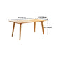 Solid Wood Dining Table Modern Brown Dining Table with 4 Legs Clearhalo 'Dining Tables & Seating' 'Dining Tables' 'dining_table' 'furn' 'furn_dining_table' 'Furniture' 'furniture_dining_table' 'Kitchen & Dining Furniture' 1200x1200_a3d822bf-3856-4a03-88f7-e8f50e91ef37