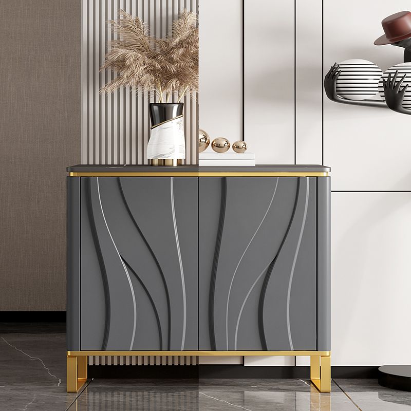 Hedendaagse stijl Credenza Stone Dining Buffet met kasten