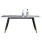 Rectangle Dining Site Table Luxury Style Stone Dining Room Collection with 4-foot Clearhalo ' dining_table' 'Dining Tables & Seating' 'Dining Tables' 'furn' 'furn_dining_table' 'Furniture' 'furniture_dining_table' 'Kitchen & Dining Furniture' 'kitchen&dining_furn' 'kitchen' 'kitchen_dining_table' 1200x1200_a3d932b3-642c-49ac-9859-96f05102f172